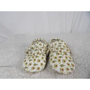 Avocado Moccasins  Size 7 (30-36)